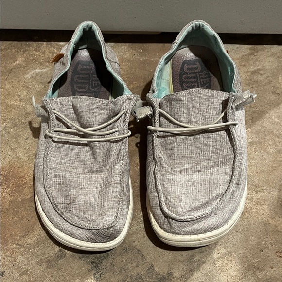 Hey Dude Shoes - Hey Dude Women's Gray Slip-On Loafers